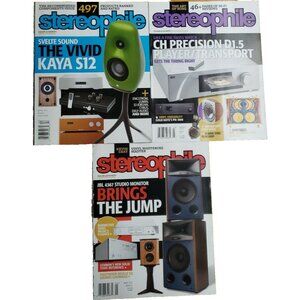 Stereophile Magazine Lot 3 2022 Audio Hi-Fi Music Technology 497 Products Ranked